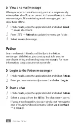 Preview for 57 page of Samsung GT-I8250 User Manual