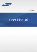 Samsung GT-I8260L User Manual preview