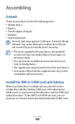 Предварительный просмотр 9 страницы Samsung GT-I8350 User Manual