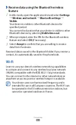 Preview for 103 page of Samsung GT-I9070 User Manual