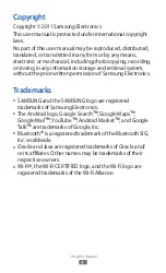 Предварительный просмотр 5 страницы Samsung GT-I9100T User Manual