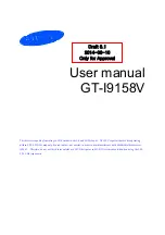 Samsung GT-I9158V User Manual preview