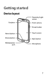 Предварительный просмотр 8 страницы Samsung GT-I9195H Quick Start Manual