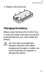 Предварительный просмотр 12 страницы Samsung GT-I9195H Quick Start Manual