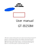 Preview for 1 page of Samsung GT-I9250M User Manual