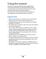 Preview for 2 page of Samsung GT-I9305 User Manual