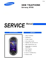 Samsung GT M7603 Service Manual preview