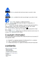 Preview for 2 page of Samsung GT-M8910U User Manual