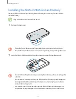 Предварительный просмотр 11 страницы Samsung GT-N7105T User Manual