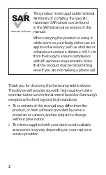 Preview for 2 page of Samsung GT-P3100 Quick Start Manual