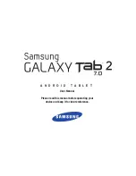 Samsung GT-P3113 User Manual preview