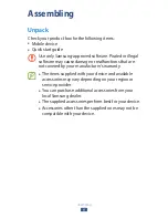 Preview for 9 page of Samsung GT-P7100 User Manual