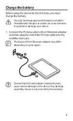 Предварительный просмотр 7 страницы Samsung GT-P7500/M16 Quick Start Manual