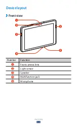 Предварительный просмотр 11 страницы Samsung GT-P7511 User Manual