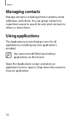 Preview for 13 page of Samsung GT-P8510 Quick Start Manual