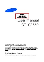 Preview for 1 page of Samsung GT S3650 User Manual