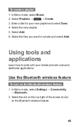 Preview for 45 page of Samsung GT-S5260P User Manual