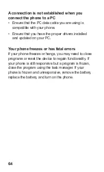 Preview for 64 page of Samsung GT-S5260P User Manual