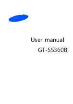 Preview for 1 page of Samsung GT-S5360B User Manual