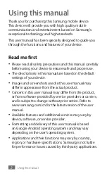 Preview for 3 page of Samsung GT-S5820 User Manual