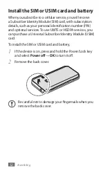 Preview for 13 page of Samsung GT-S5820 User Manual