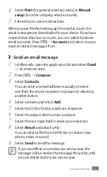 Preview for 56 page of Samsung GT-S5820 User Manual