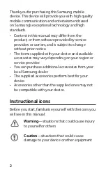 Preview for 3 page of Samsung GT-S5830 Quick Start Manual