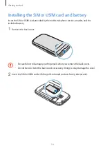 Предварительный просмотр 10 страницы Samsung GT-S6310 User Manual