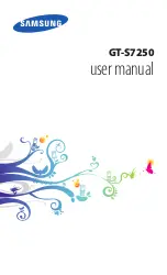 Samsung GT-S7250 User Manual preview