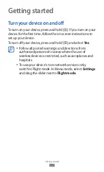 Preview for 17 page of Samsung GT-S7250 User Manual