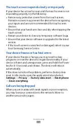 Preview for 136 page of Samsung GT-S7500 User Manual