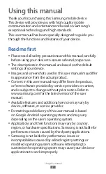 Preview for 2 page of Samsung GT-S7500W User Manual