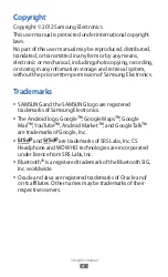 Preview for 4 page of Samsung GT-S7500W User Manual