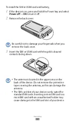 Preview for 11 page of Samsung GT-S7500W User Manual