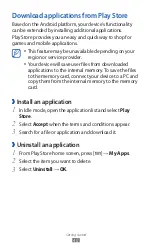 Preview for 40 page of Samsung GT-S7500W User Manual