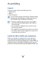 Preview for 9 page of Samsung GT-S7530 User Manual