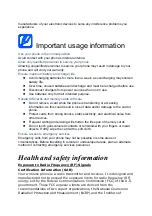 Preview for 6 page of Samsung GT-S8000L User Manual