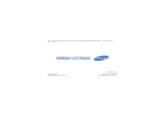 Samsung GT-S8300 User Manual preview