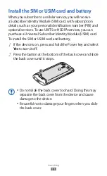 Preview for 11 page of Samsung GT-S8600 User Manual