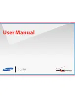 Предварительный просмотр 1 страницы Samsung Gusto SCH-U360 User Manual