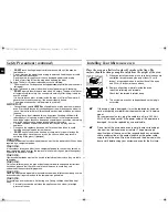 Preview for 4 page of Samsung GW71C Owner'S Instructions And Cooking Manual