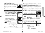 Preview for 27 page of Samsung GW732KD Owner'S Instructions & Cooking Manual