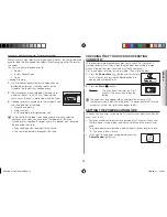 Предварительный просмотр 13 страницы Samsung GW73BD Owner'S Instructions & Cooking Manual