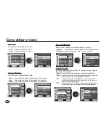 Предварительный просмотр 63 страницы Samsung GX-20 - Digital Camera SLR Manual Del Usuario