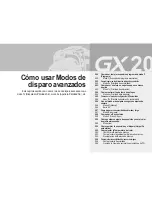 Предварительный просмотр 80 страницы Samsung GX-20 - Digital Camera SLR Manual Del Usuario