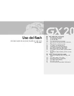 Предварительный просмотр 98 страницы Samsung GX-20 - Digital Camera SLR Manual Del Usuario