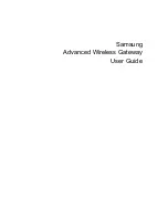 Samsung GX-MC990CL User Manual preview