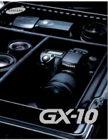 Предварительный просмотр 2 страницы Samsung GX10 - Digital Camera SLR Brochure & Specs