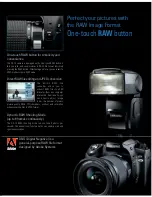 Предварительный просмотр 14 страницы Samsung GX10 - Digital Camera SLR Brochure & Specs