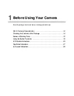 Предварительный просмотр 12 страницы Samsung GX10 - Digital Camera SLR User Manual